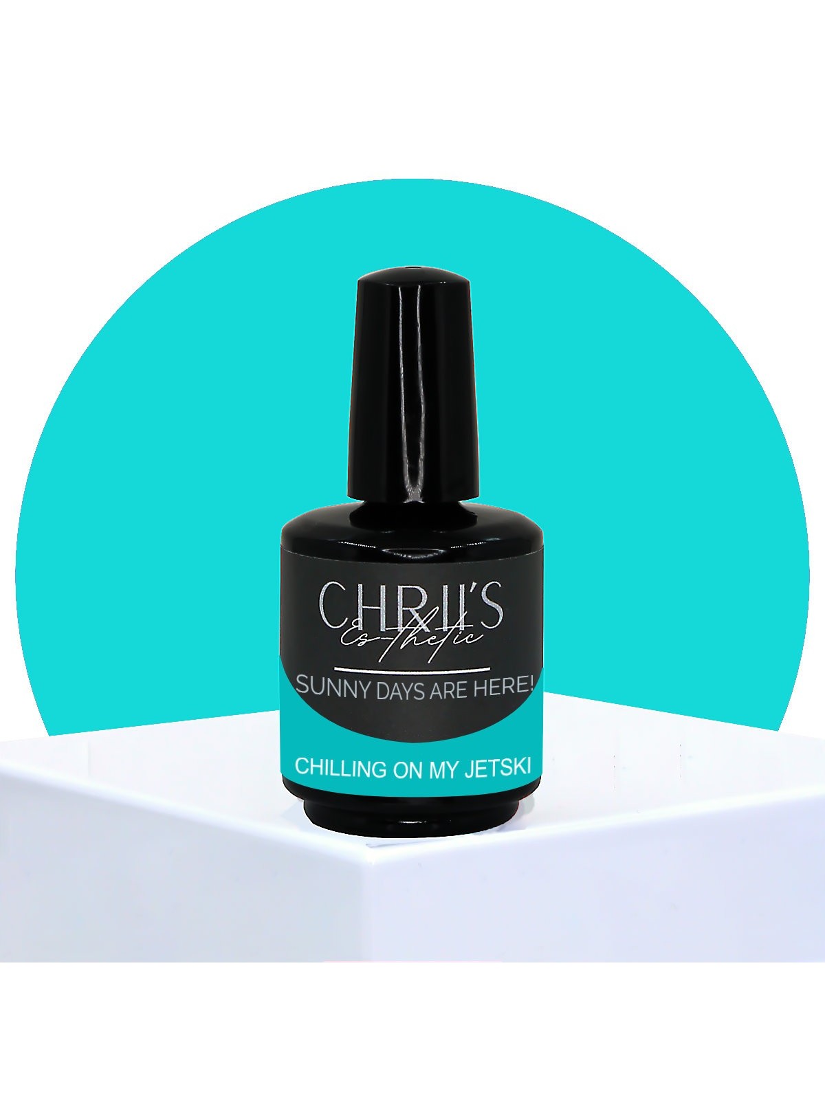 Chilling On My Jetski – Vernis Semi-Permanent UV/LED Vert Bleuté 15 ML