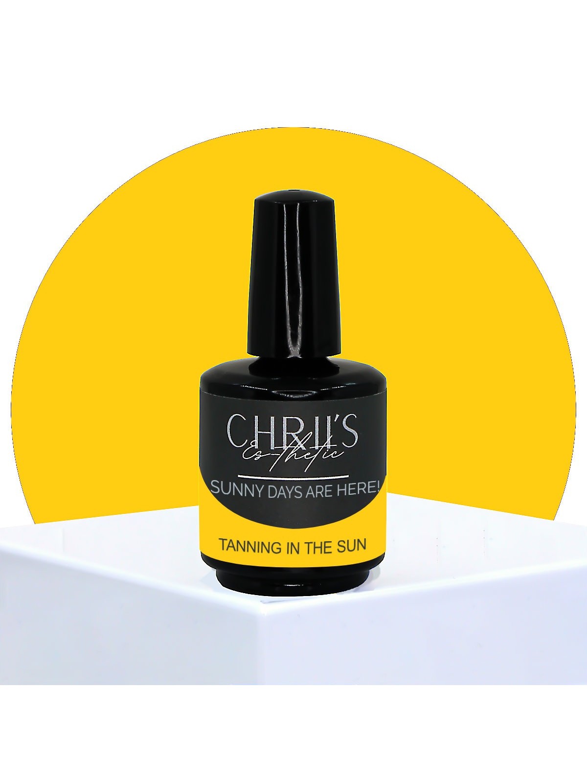 Tanning In The Sun – Vernis Semi-Permanent UV/LED Jaune | 15 ml