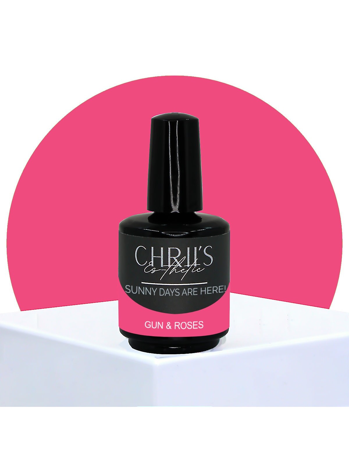 Gun & Roses – Semi-Permanent UV/LED Pink Nail Polish | 15 ml