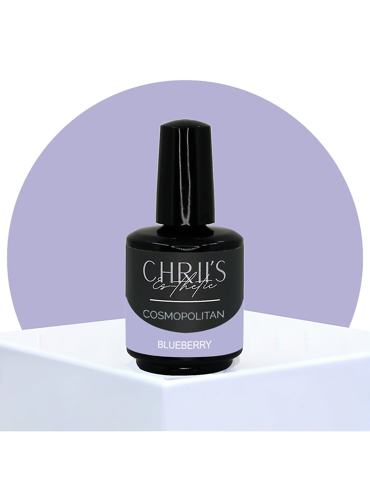 Blueberry Cosmopolitan – Vernis Semi-Permanent UV/LED Bleu | 15 ml