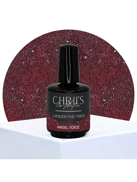 Angel Voice – Vernis Semi-Permanent UV/LED Brun Mauve Nacré | 15 ml