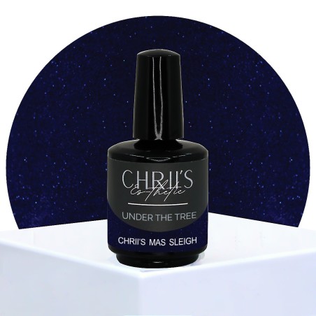 Chrii's Mas Sleigh – Vernis Semi-Permanent UV/LED Bleu Marine Nacré