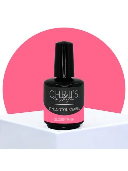 Glossy Pink – Vernis Semi-Permanent UV/LED Rose | 15 ml