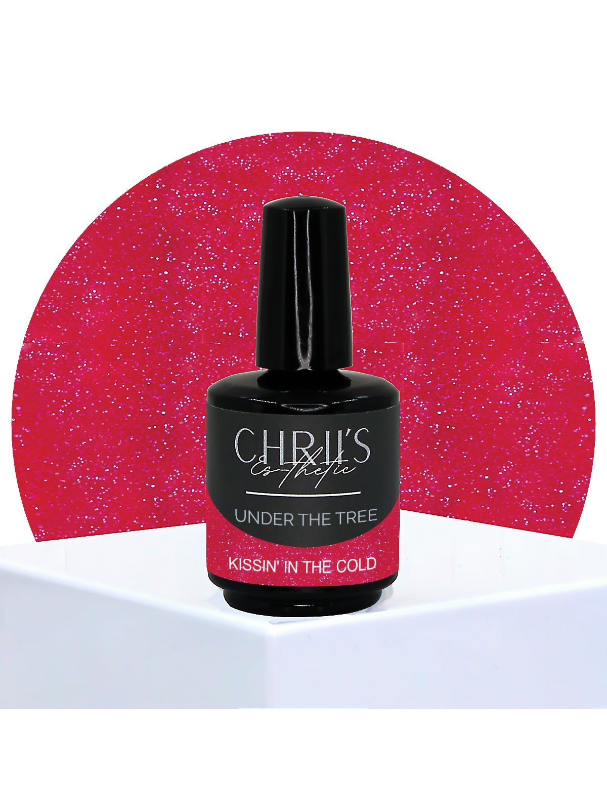 Kissin' in the Cold  Vernis Semi-Permanent UV/LED Rose Framboise Irisé