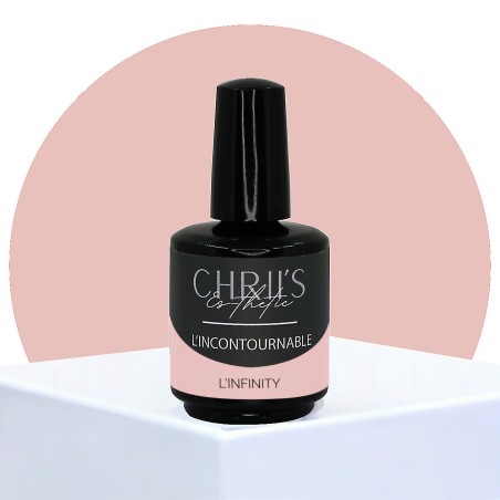 L'infinity – Vernis Semi-Permanent UV/LED Nude Abricot | 15 ml