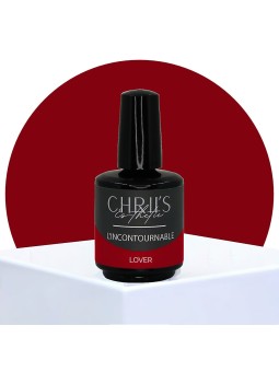 Lover – Vernis Semi-Permanent UV/LED Rouge | 15 ml