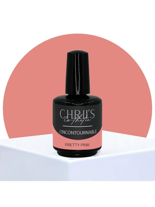 Pretty Pink – Vernis Semi-Permanent UV/LED Rosé Nude | 15 ml