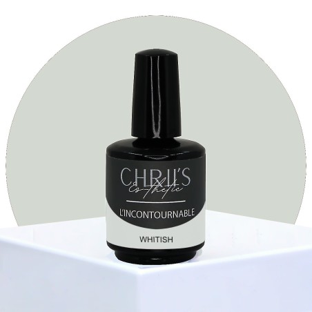 Whitish – Vernis Semi-Permanent UV/LED Blanc Laiteux | 15 ml