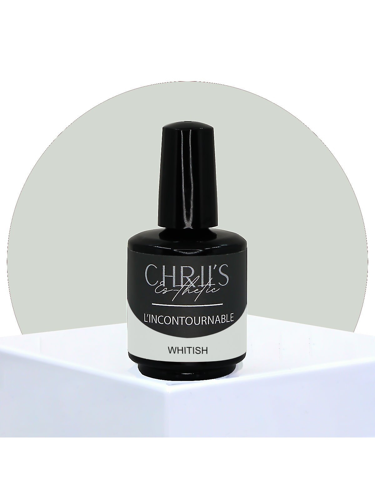 Whitish – Vernis Semi-Permanent UV/LED Blanc Laiteux | 15 ml