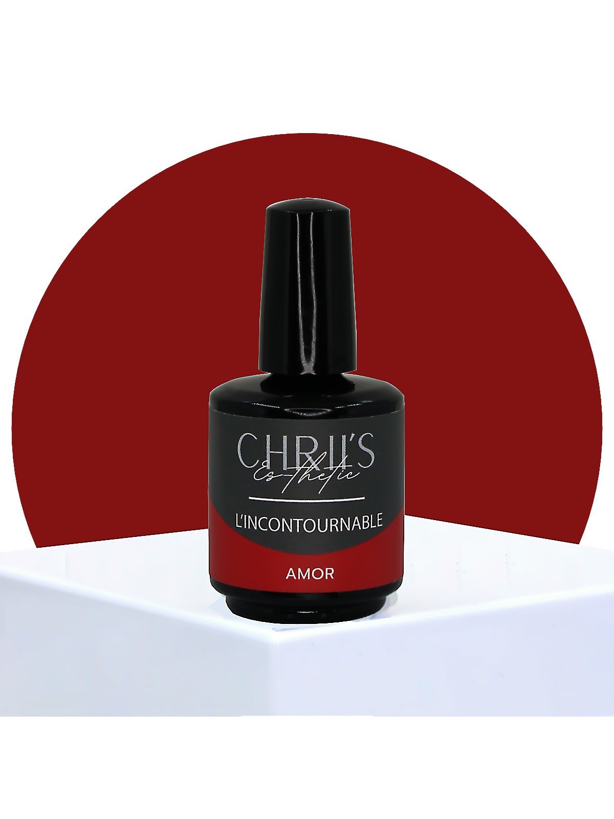 Amor – Vernis Semi-Permanent UV/LED Rouge | 15 ml