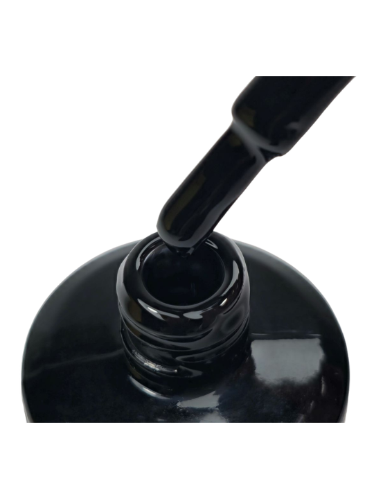 Blac'kiss – Semi-permanente UV/LED Nagellak Zwart | 15 ml