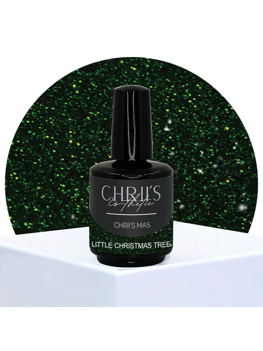 Little Christmas Tree – Semi-permanente UV/LED Nagellak Glittergroen