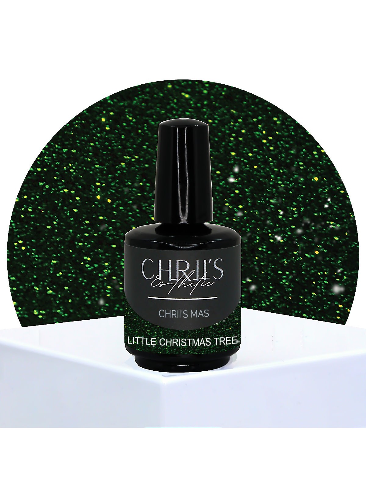 Little Christmas Tree – Semi-permanenter UV/LED Nagellack Glitzergrün