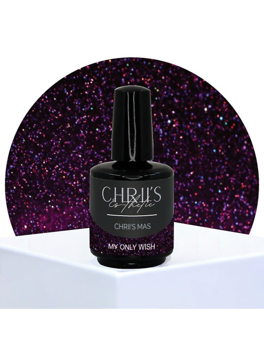My Only Wish Chrii's Mas – Semi-permanente UV/LED Nagellak Glitter
