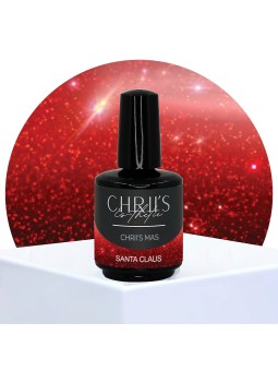 Santa Claus – Semi-permanente UV/LED Nagellak Glitterrood | 15 ml