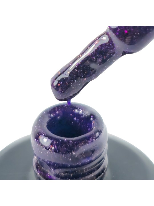 Ave Maria – Semi-permanente UV/LED Nagellak Glittermauve Multicolor