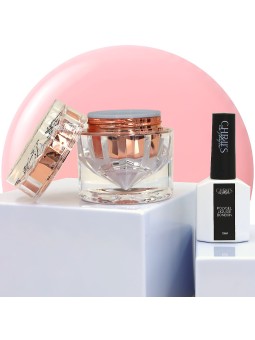 Bonbon Rose – Polygel liquide rosé bonbon, vegan | 10 ml