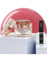 Sweet Glow – Polygel liquide rosé pailleté glamour | 10/30 ml
