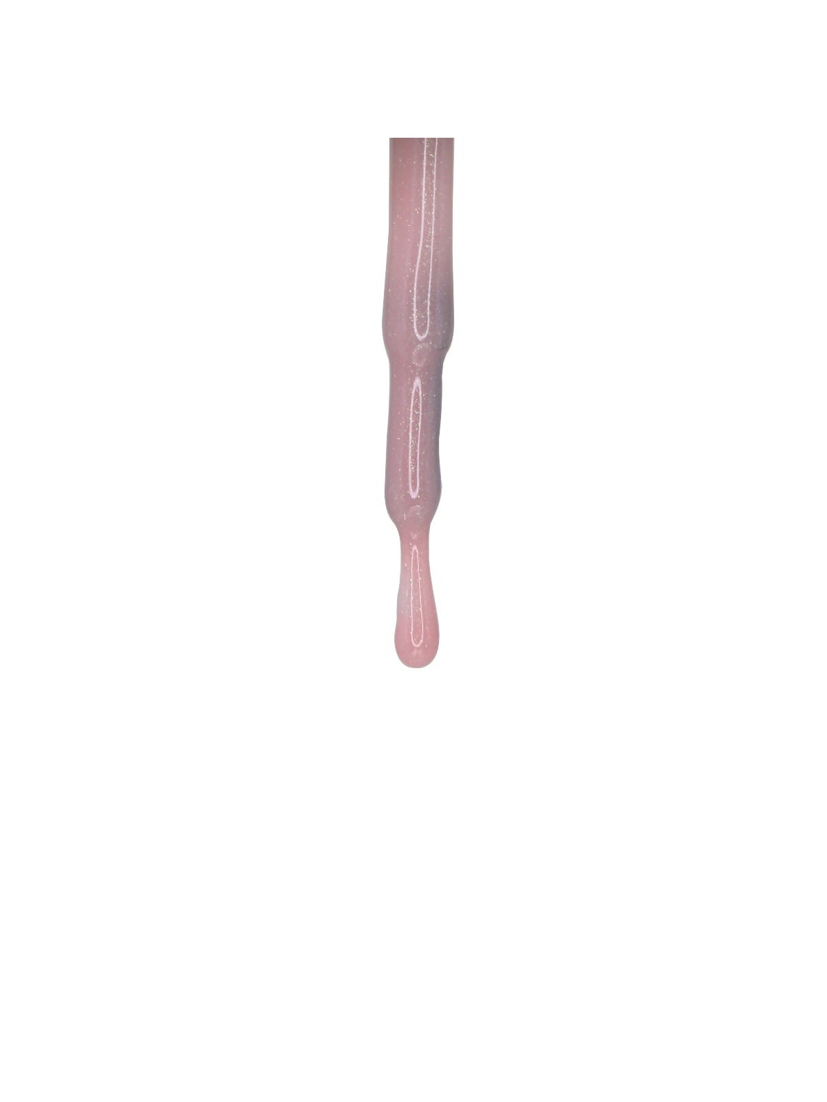 Rubber Base RosyGold - Pink Gold Glitter Base, Vegan | 15 ml