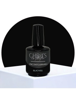Blac'kiss – Semi-Permanent UV/LED Black Nail Polish | 15 ml