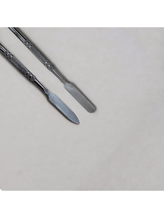 Polygel Pick-Up Spatula – Steel | Small & Large | 5.00€