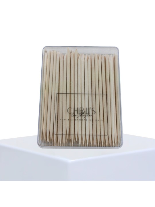 Bâtonnet de Buis – Jetable, Lot de 100