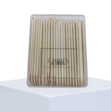 Bâtonnet de Buis – Jetable, Lot de 100