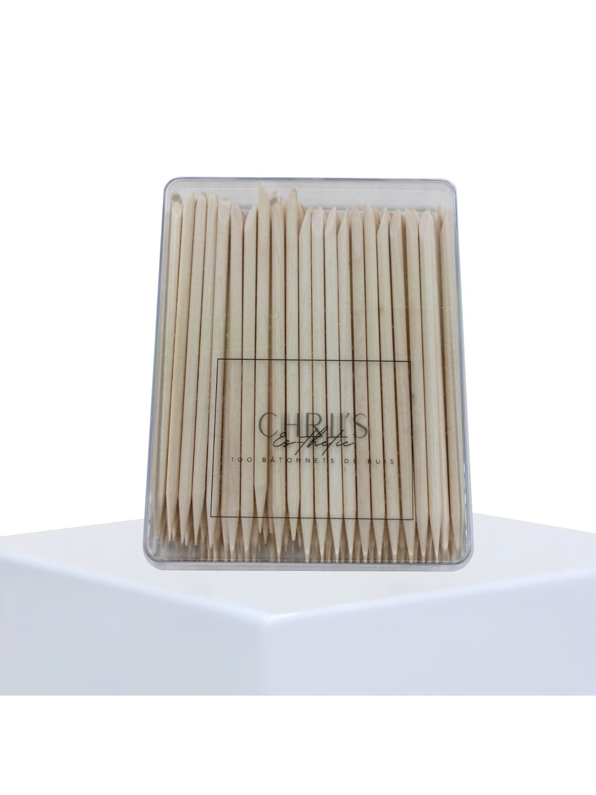 Bâtonnet de Buis – Jetable, Lot de 100
