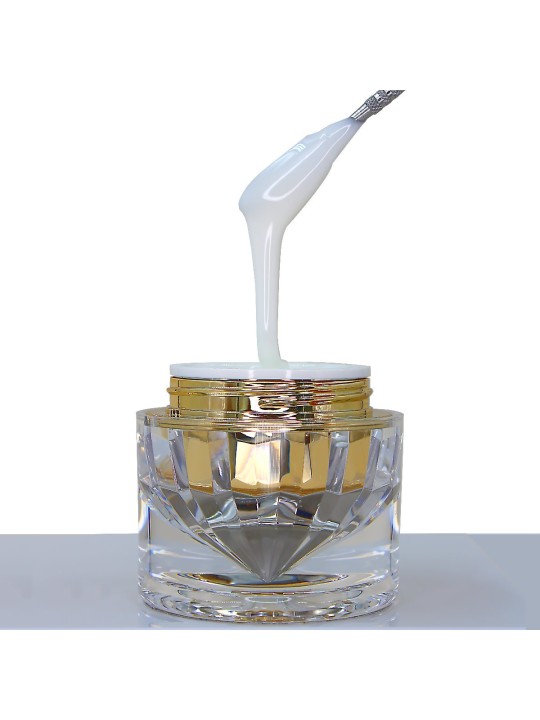 Pure Glow White - Weißes Aufbaugel HEMA-frei, vegan | 30/50 ml