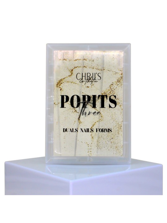 Popits Three – Halbe Popits Ausgeprägte C-Curve | 120 Stück