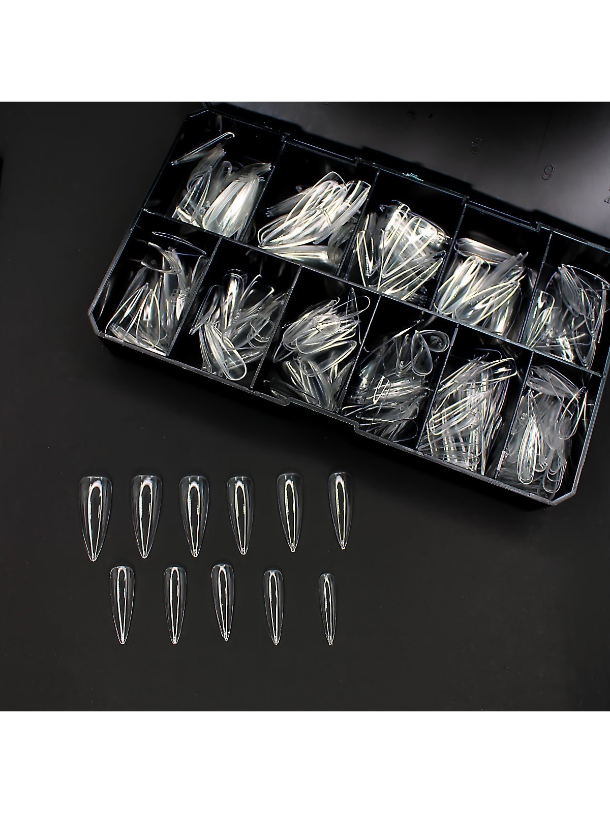 Gel X Stiletto – Capsule américaine stiletto | S, M & Long