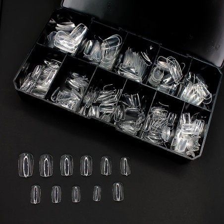 Gel X Square – American Capsule Square Shape | S, M & Long