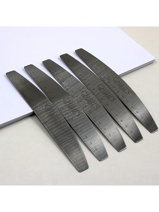 Ellipse Metal Nail File Holder – Reusable Stainless Steel | 3.50€