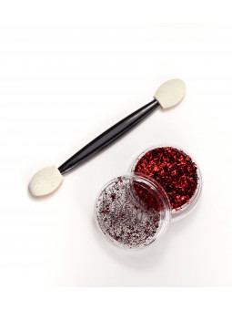 Flake Red – Fine Flakes, Glamour Effect