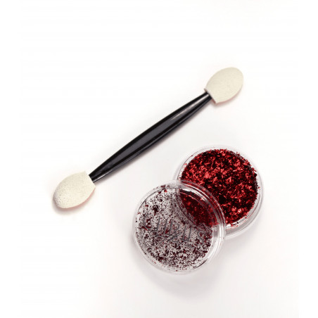 Flake Red – Fijne Vlokken, Glamour-Effect