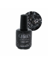 Silver Bells – Semi-Permanent UV/LED Glitter Black Silver Nail Polish