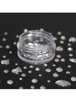 Mix Santorini – Glitzernde Strasssteine, 1g