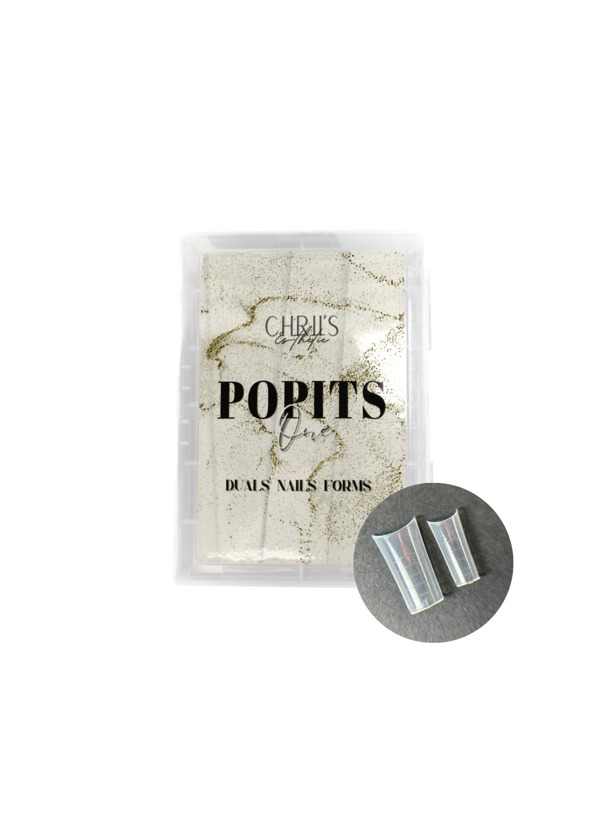 Popits One – Demi Popits C-Curve Naturel | 120 pièces