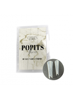 Popits Three – Demi Popits C-Curve Prononcé | 120 pièces