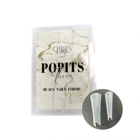 Popits Three – Demi Popits C-Curve Prononcé | 120 pièces