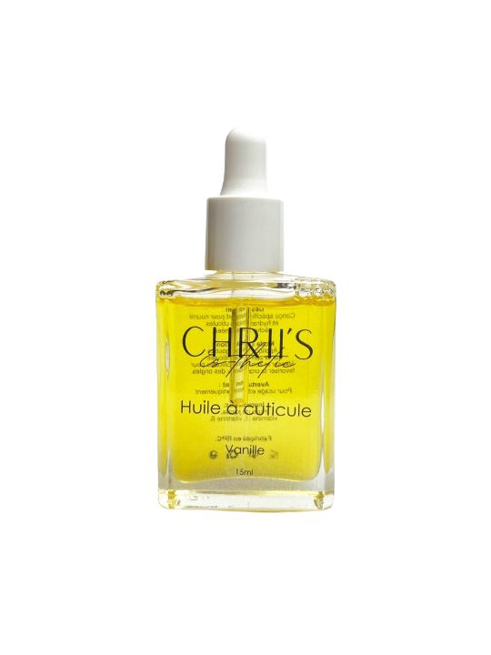 Huile à Cuticules Vanille – Nourrissante | 15 ml