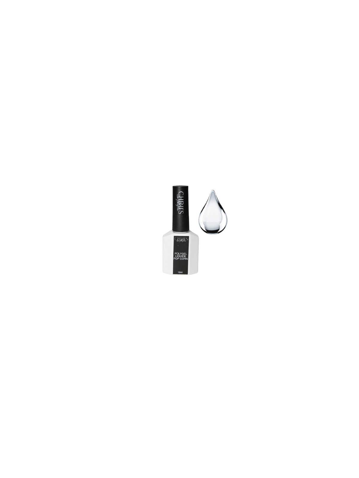 Pop Corn Clear – Polygel liquide transparent, vegan | 10 ml