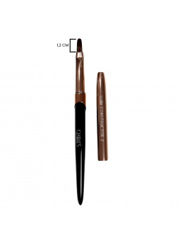 Rubi Constructor 2 – Pinceau Gel Ovale Plat Nylon 12 mm | 17,00€