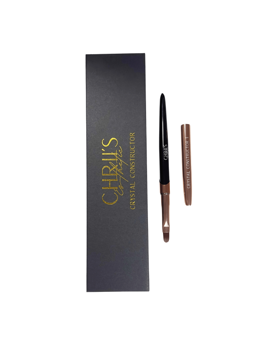 Crystal Constructor 1 – Rounded Flat Polygel Brush | 9 mm