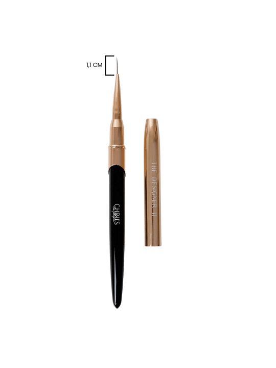 The Designer 11 - Pinceau Liner Détail Nylon 11 mm | Chrii's Es-thetic