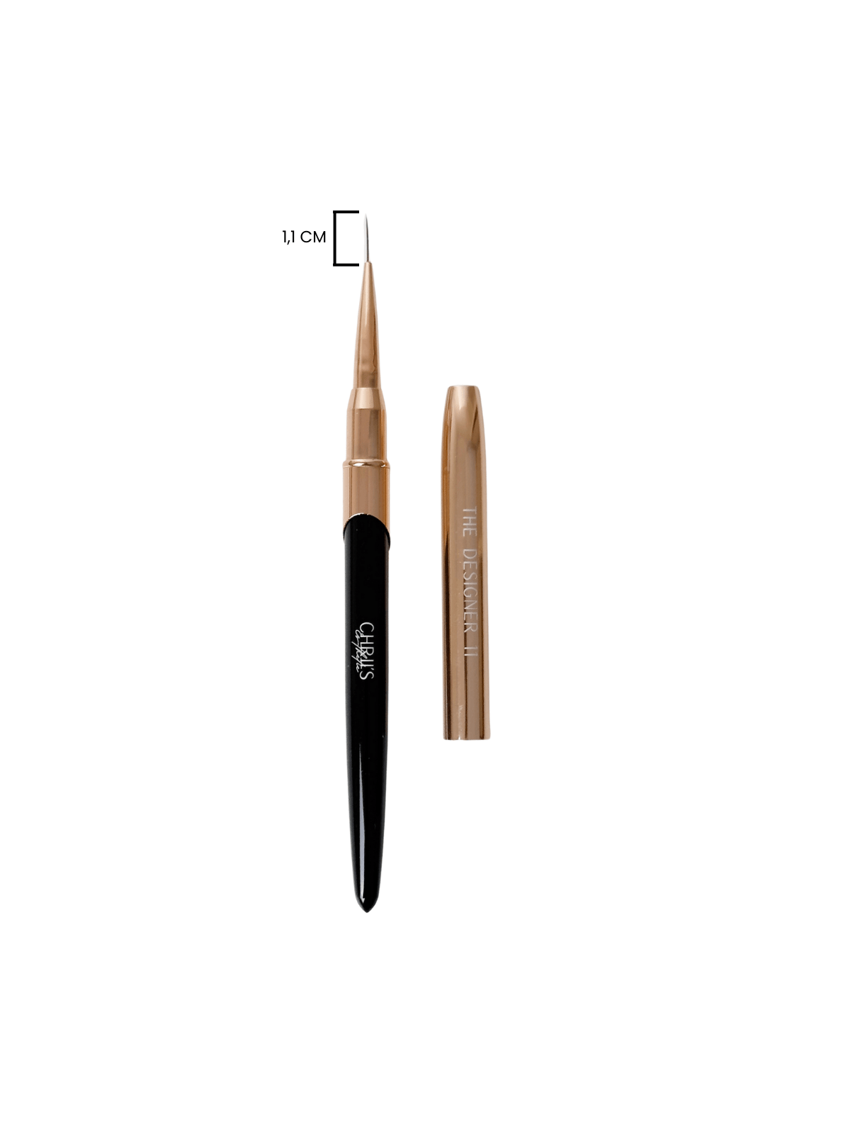 The Designer 11 - Pinceau Liner Détail Nylon 11 mm | Chrii's Es-thetic