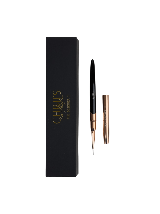 The Designer 11 - Pinceau Liner Détail Nylon 11 mm | Chrii's Es-thetic
