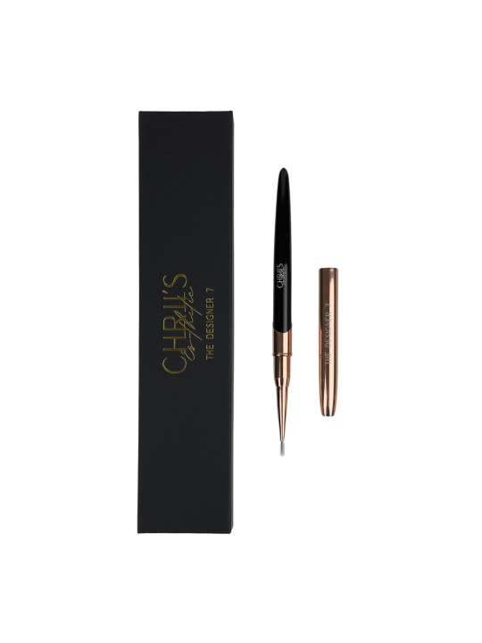The Designer 7 – Pinceau Liner Détail Nylon 7 mm | Chrii's Es-thetic