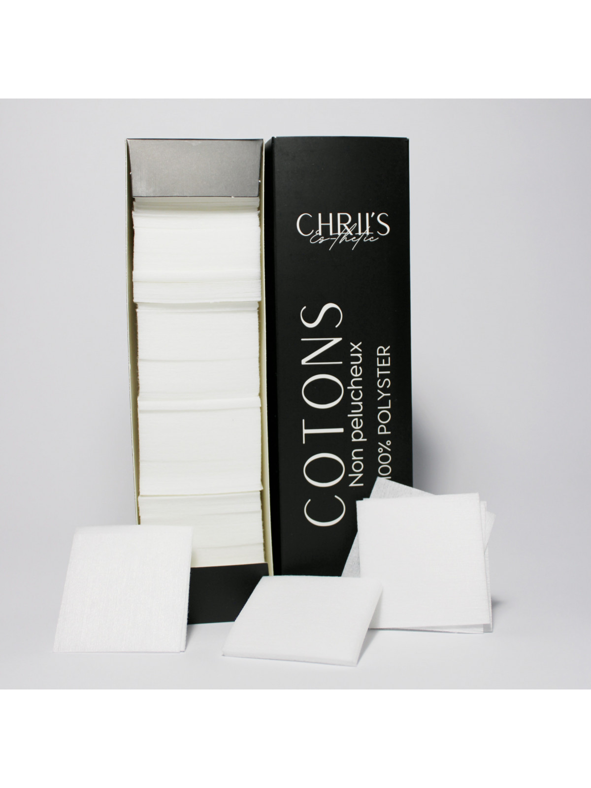 Cotons Non Pelucheux – 100% Polyester, Boîte de 380