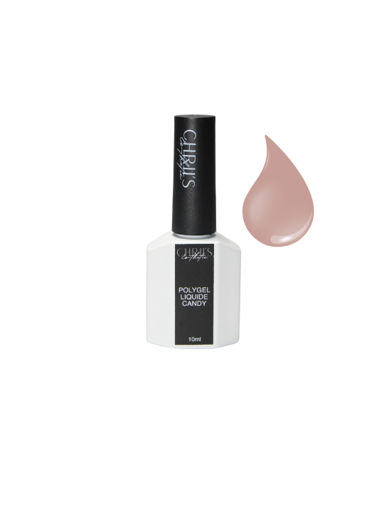Candy Nude – Polygel liquide nude universel, vegan | 10 ml